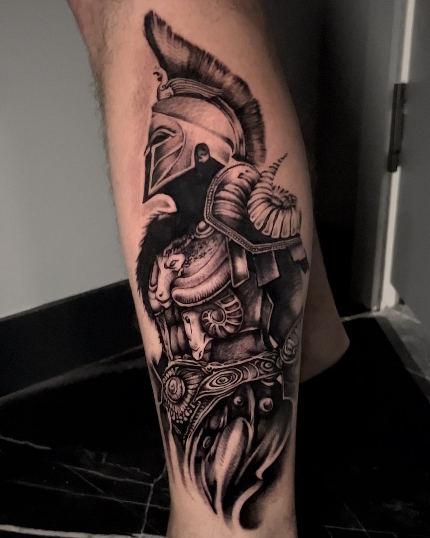 Tattoo by Rowan cable 
