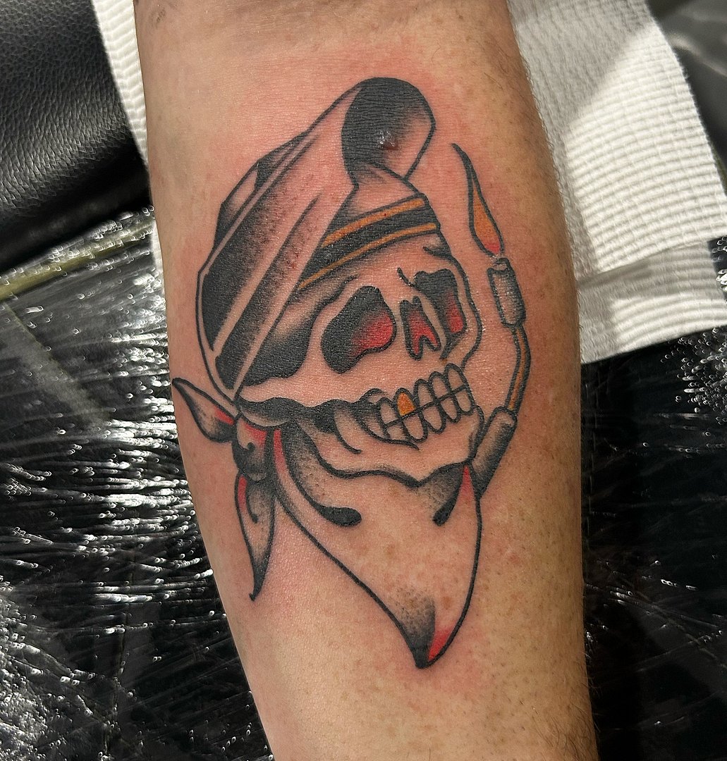 Tattoo by Rowan cable 