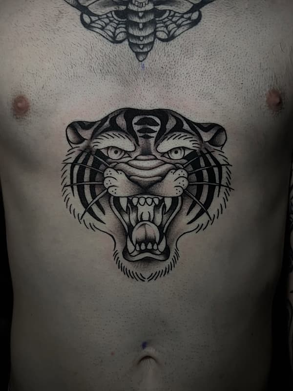 Tattoo by Rowan cable 