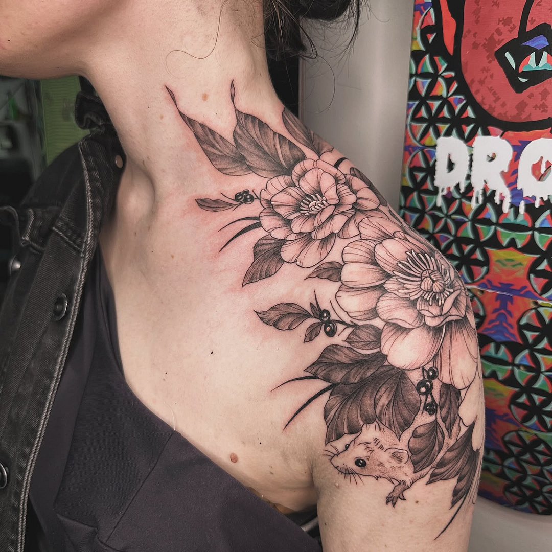 Fineline tattoo by Space-Ventura