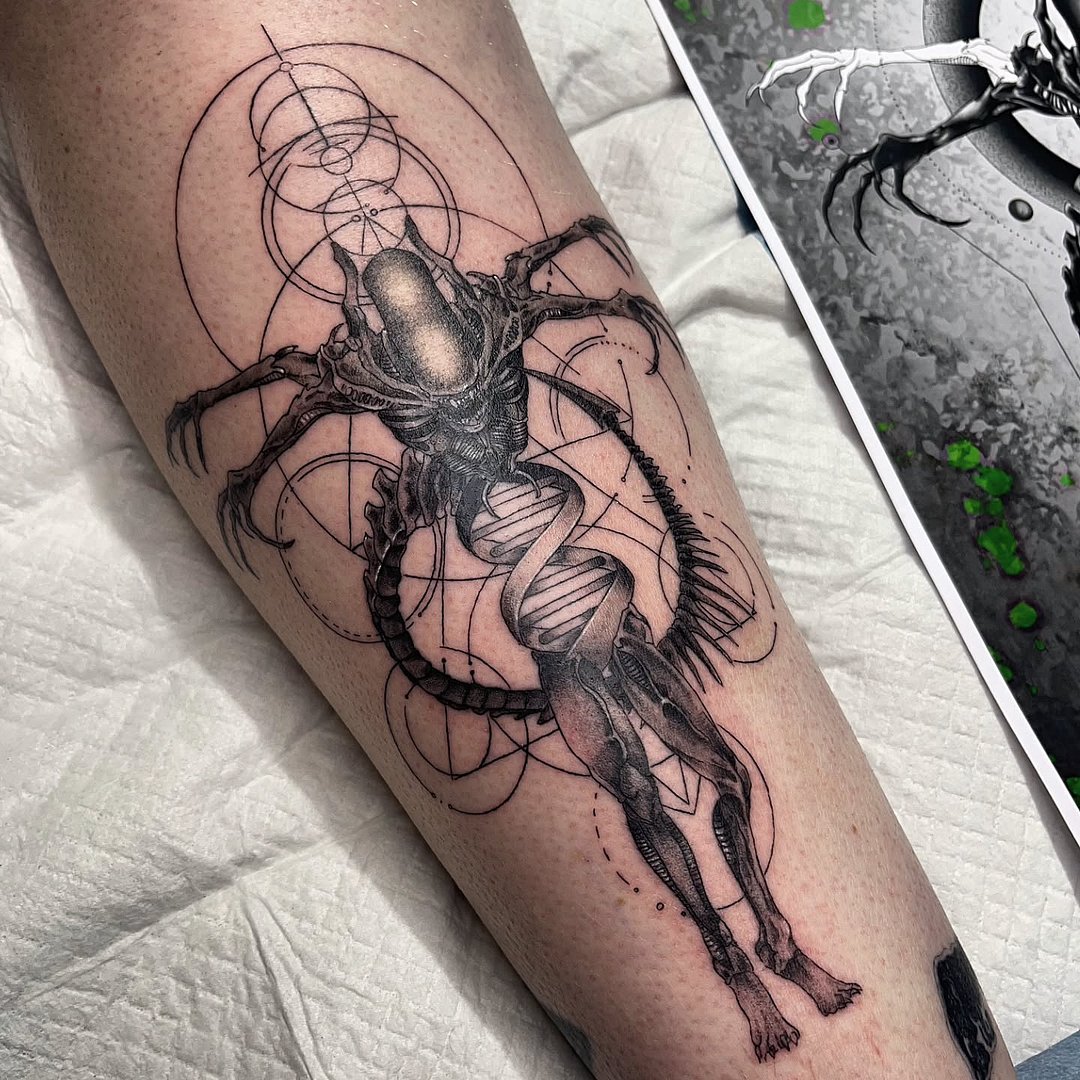 Fineline tattoo by Space-Ventura