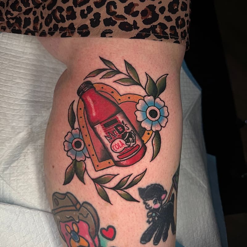 Blackwork tattoo by Graceless Tattoos