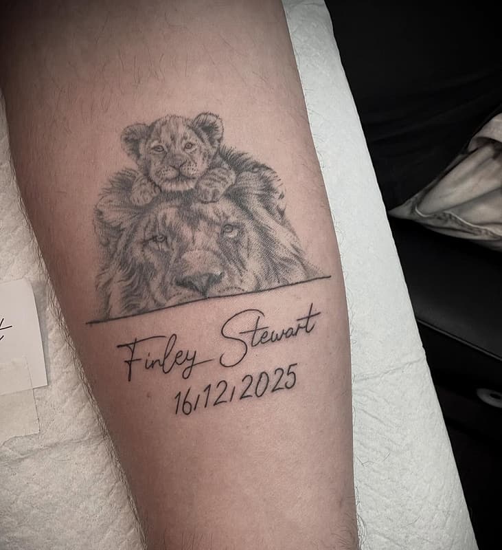 Realism (black & grey) tattoo by heidivixenart