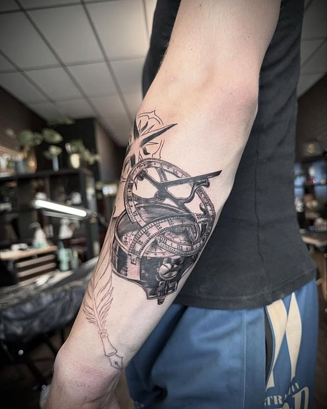 Realism (black & grey) tattoo by heidivixenart