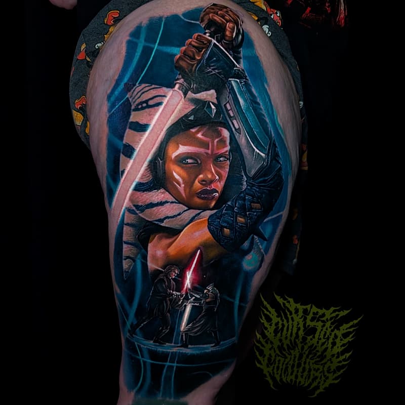 Tattoo by CURSED COLOURS in Adelaide