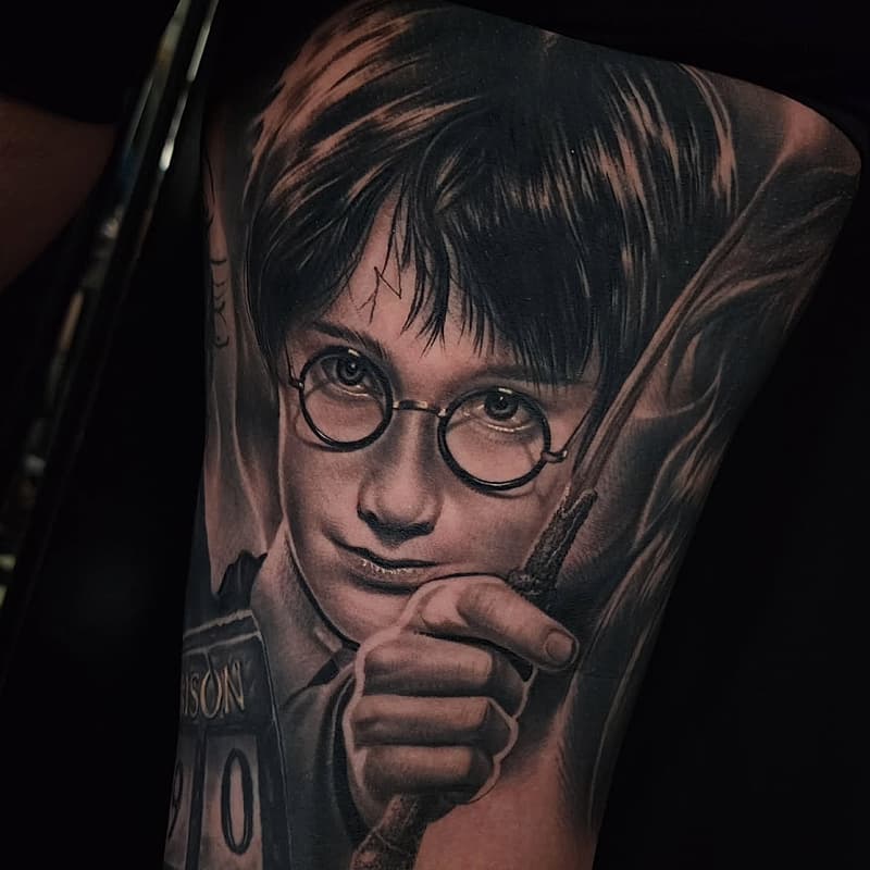 Realism (colour) tattoo by CURSED COLOURS