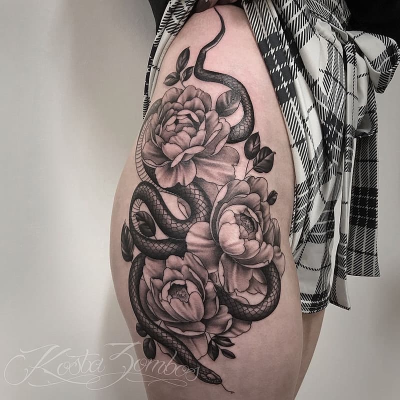 Tattoo by Kosta Zombos