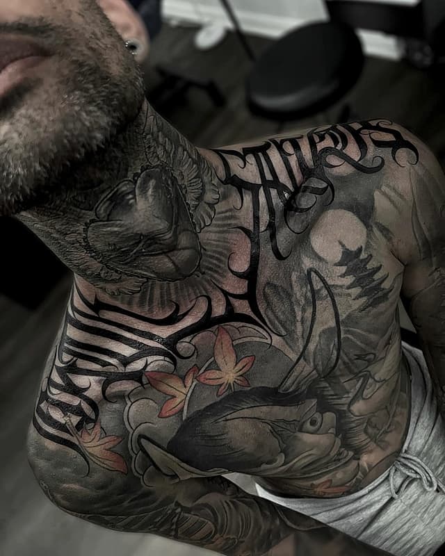 Tattoo by LETTERS BY STEPH
