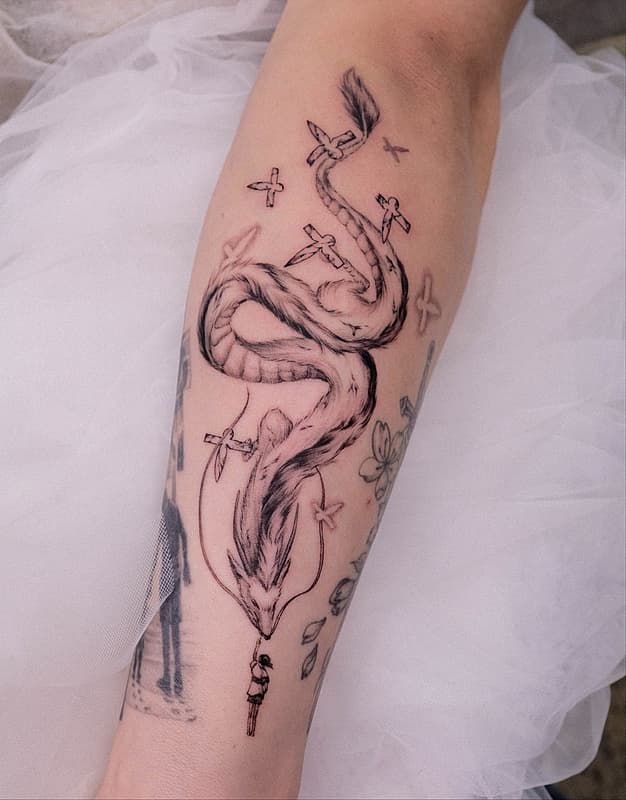 Fineline tattoo by Heize · Sydney tattoo artist