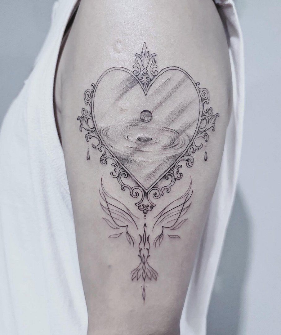 Fineline tattoo by Soul Whisper Ink 靈語刺青