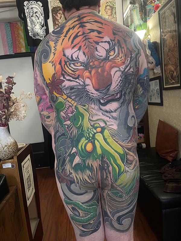 Tattoo by Pat Toussaint