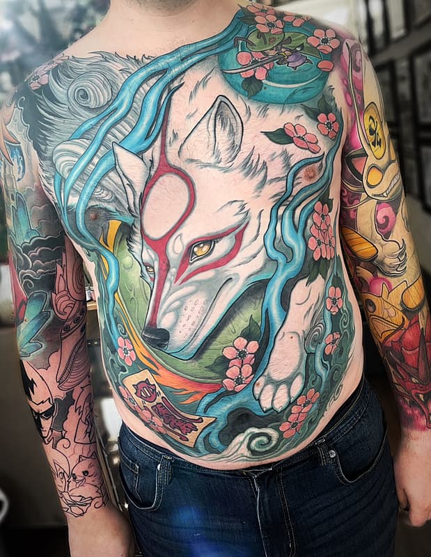 Tattoo by Pat Toussaint