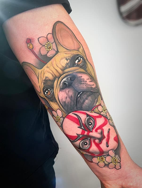 Tattoo by Pat Toussaint in Melbourne