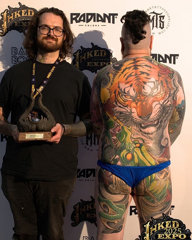 Neo-Traditional tattoo by Pat Toussaint