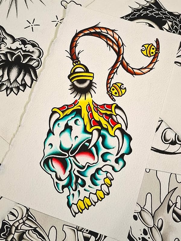 American Traditional tattoo by jakebclark