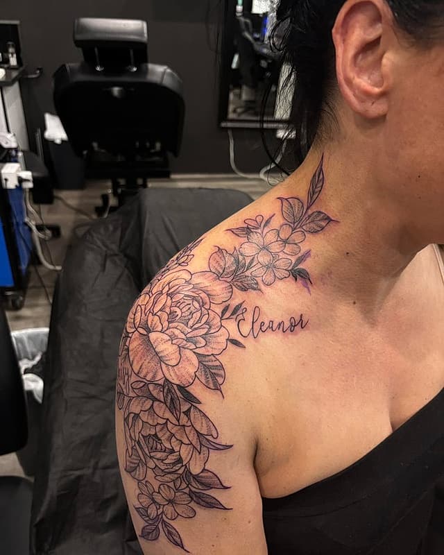 Realism (black & grey) tattoo by Tooradin Tattoo