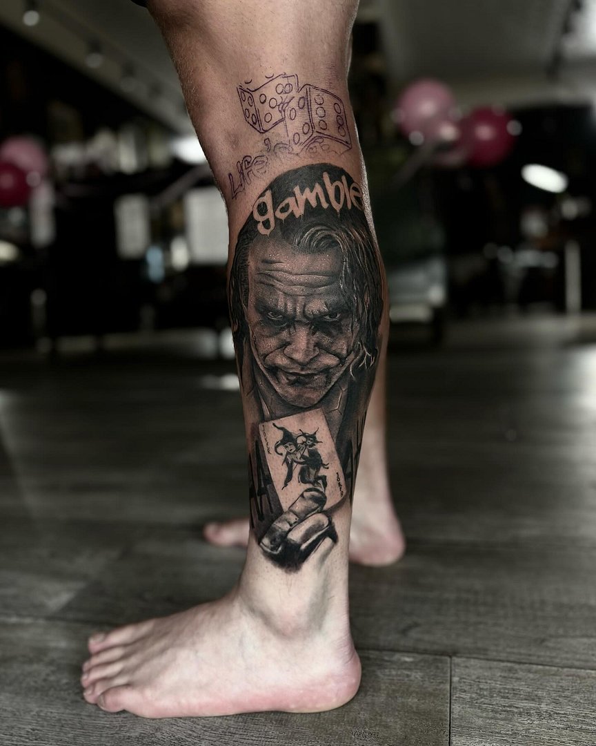 Realism (black & grey) tattoo by Tegan Munro