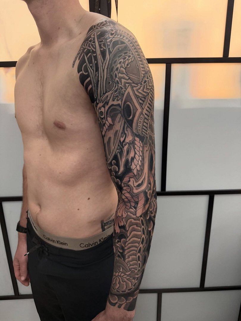Neo-Japanese tattoo by Jack Ghost