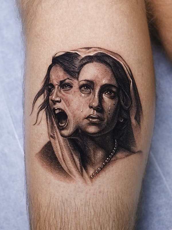 Realism (black & grey) by SARU