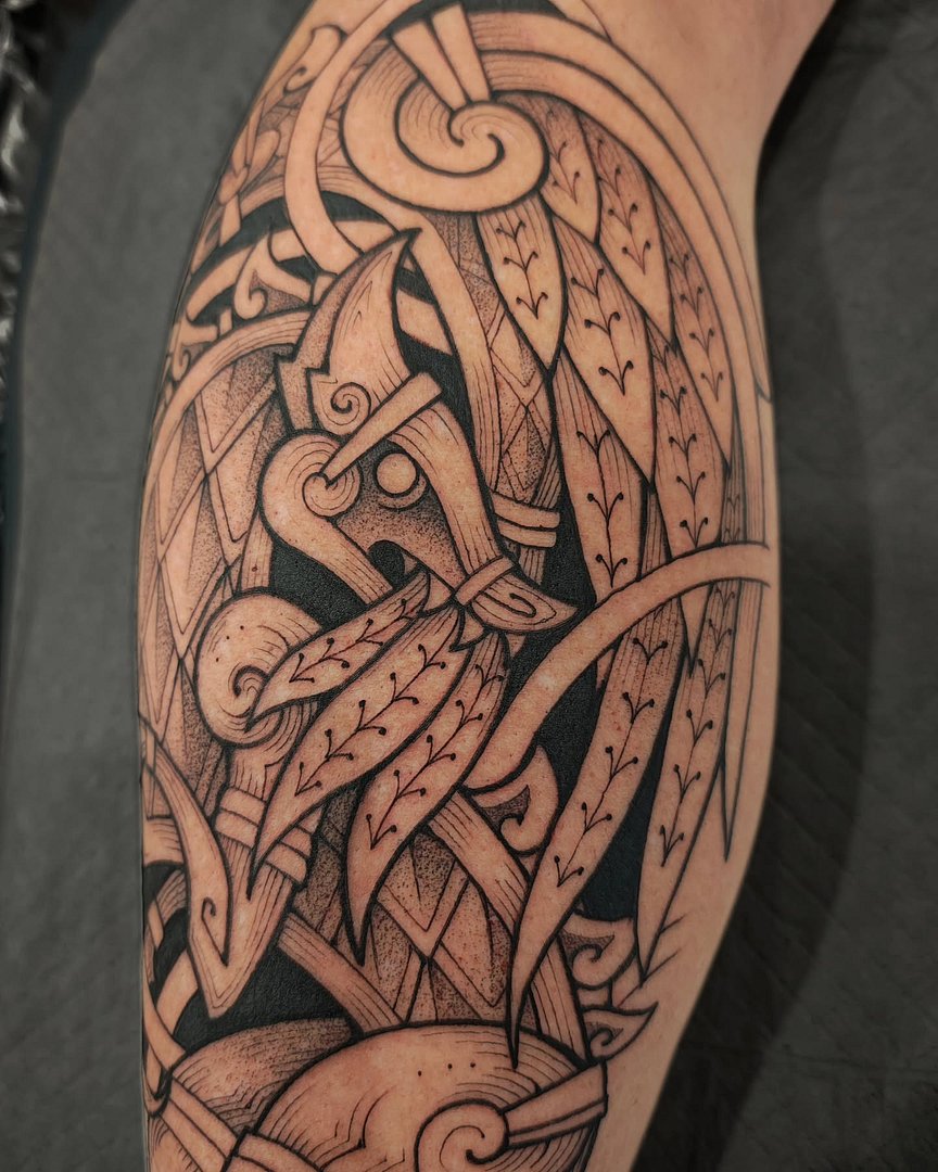 Nordic tattoo by Nasty