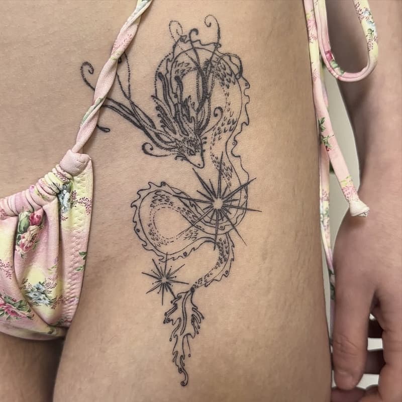 Realism (black & grey) tattoo by Georgie Pulham 🪬