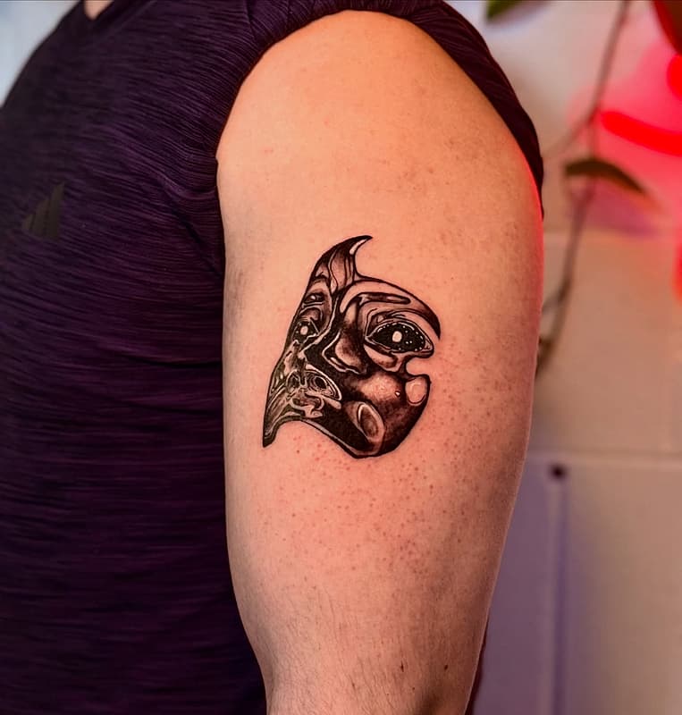 Realism (black & grey) tattoo by Georgie Pulham 🪬