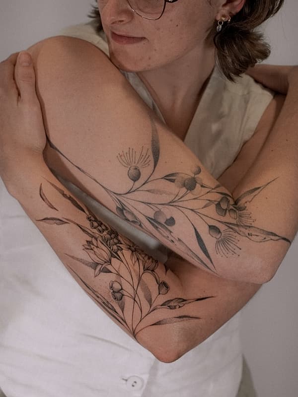 Fineline tattoo by Travis sallaway | Fineline tattoo | Sydney | Swink