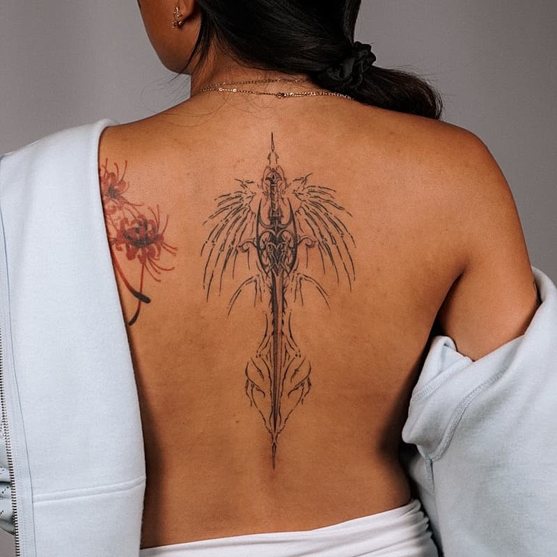 Fineline tattoo by Travis sallaway | Fineline tattoo | Sydney | Swink