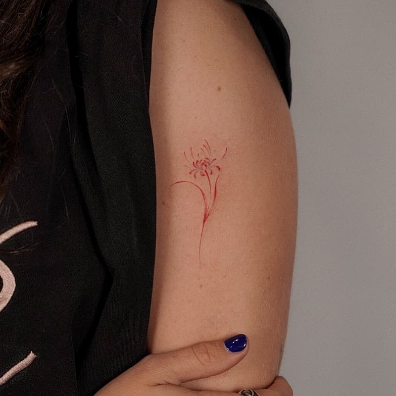 Fineline tattoo by Travis sallaway | Fineline tattoo | Sydney | Swink