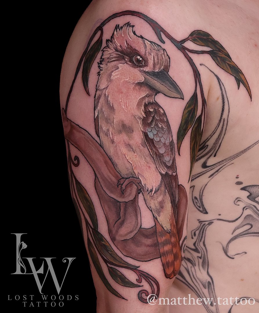 Neo-Traditional tattoo by matthew.tattoo