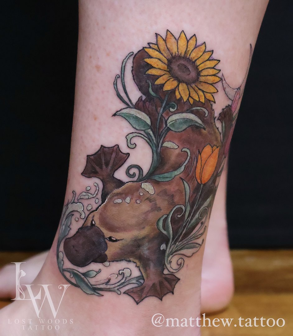 Neo-Traditional tattoo by matthew.tattoo