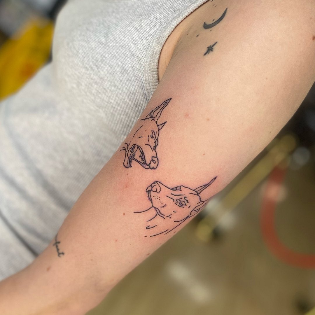 American Traditional tattoo by Anahera 😇