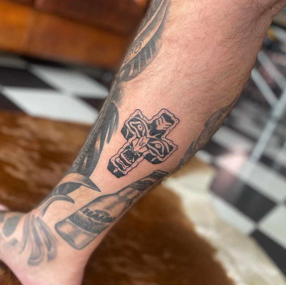 American Traditional tattoo by Anahera 😇