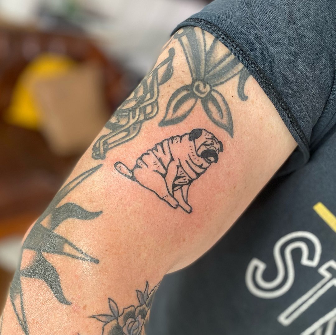 American Traditional tattoo by Anahera 😇