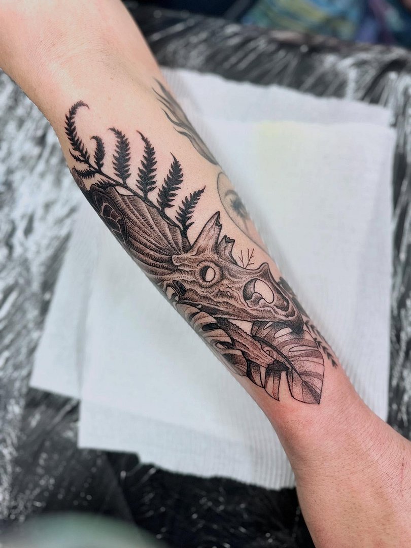Illustrative tattoo by InkByGrim 