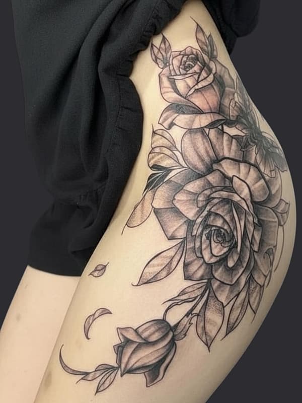 Illustrative tattoo by InkByGrim 