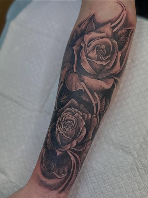 Illustrative tattoo by InkByGrim 