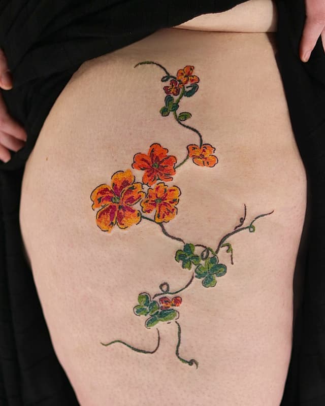 Unique tattoo by tina_colortattooist