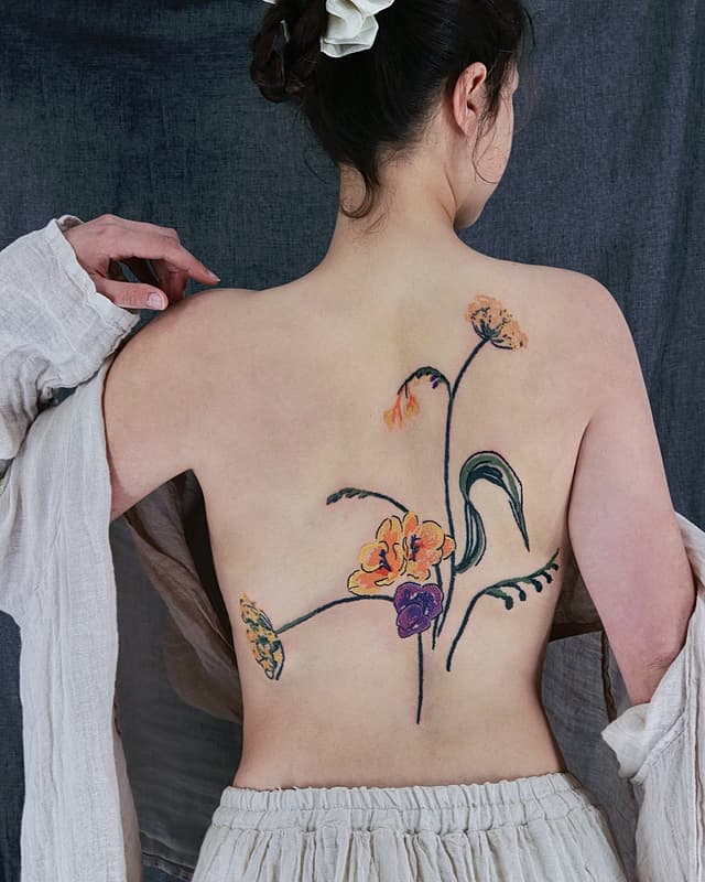 Unique tattoo by tina_colortattooist