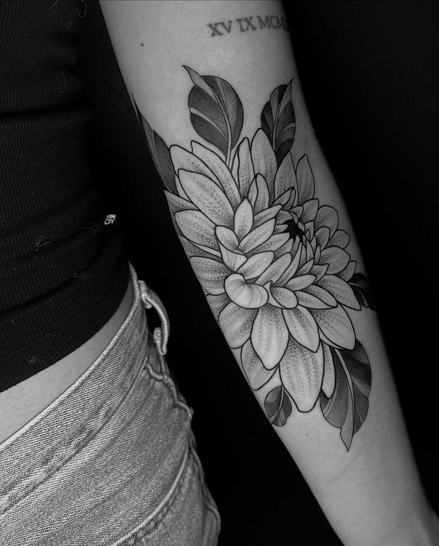 Blackwork tattoo by ✨Ash✨