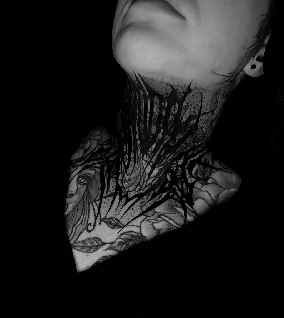 Blackwork tattoo by ✨Ash✨