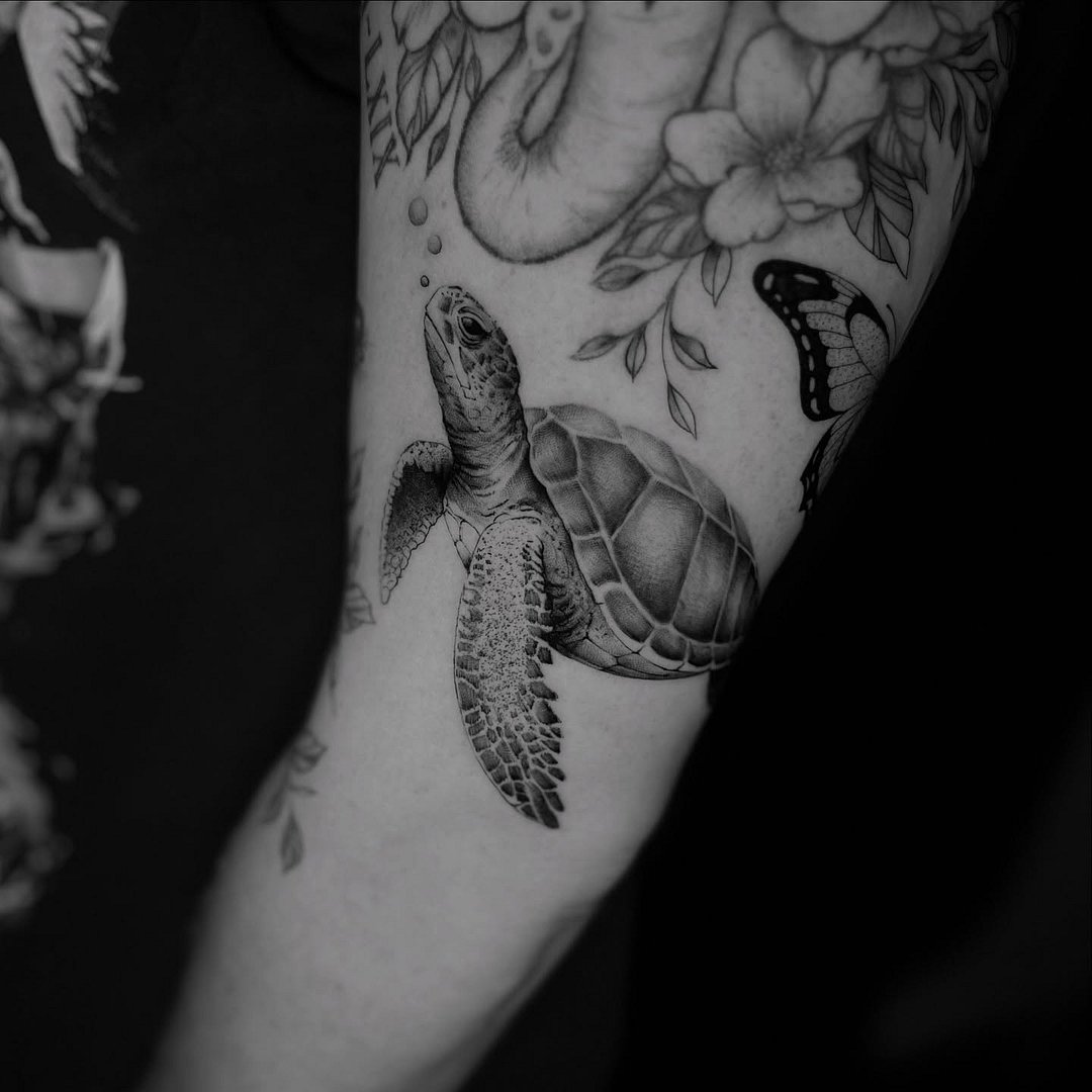 Blackwork tattoo by ✨Ash✨