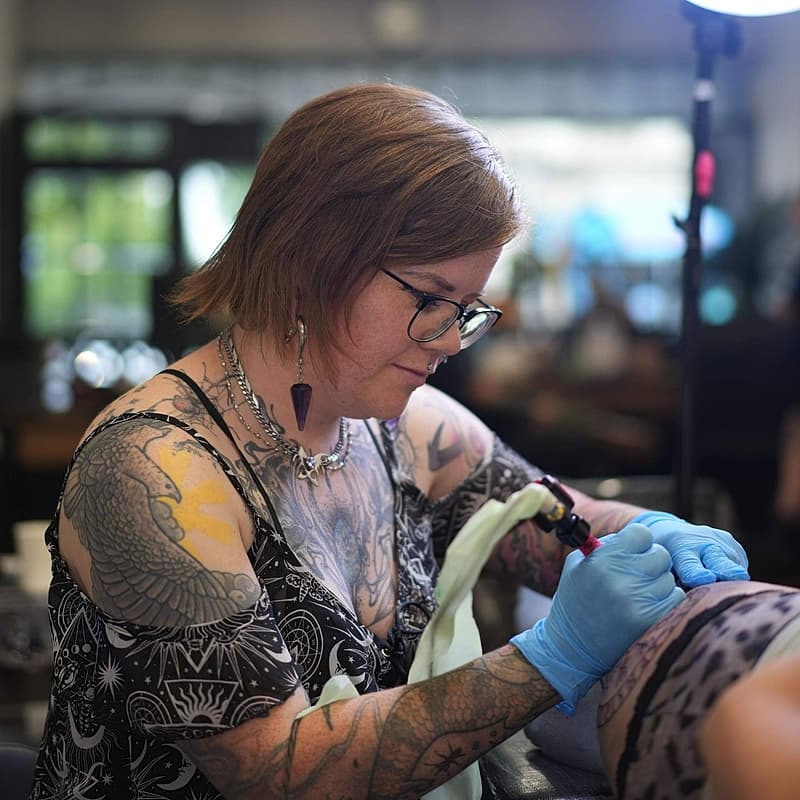 Watercolour tattoo by Reed