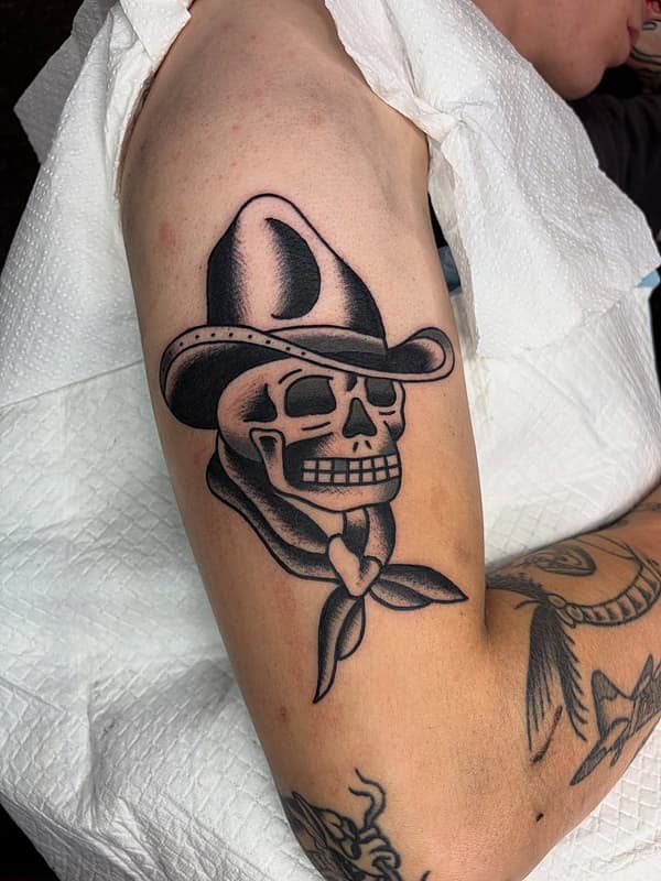 American Traditional tattoo by ॐ Beau ॐ