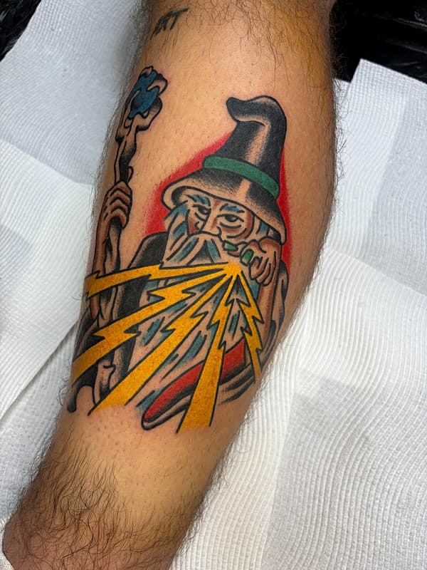 American Traditional tattoo by ॐ Beau ॐ