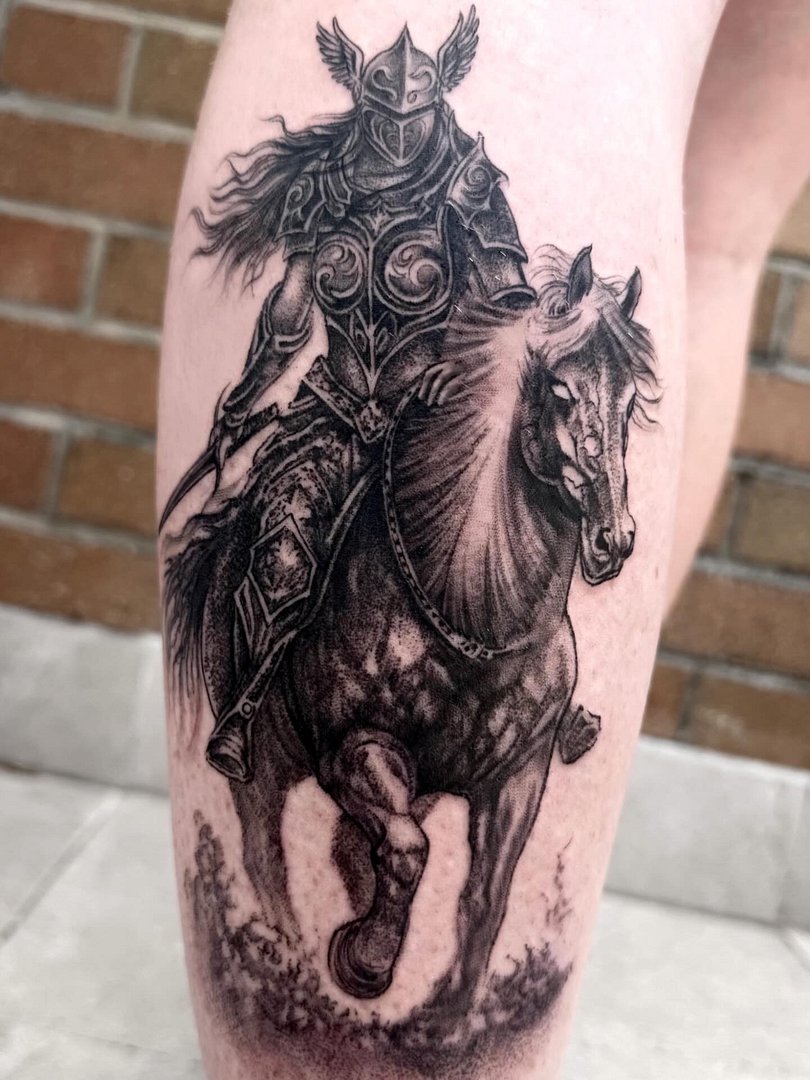 Realism (black & grey) tattoo by Luigi tattoo in Sydney