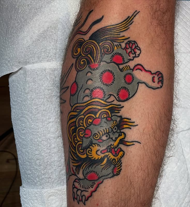 American Traditional tattoo by Ciara Walsh