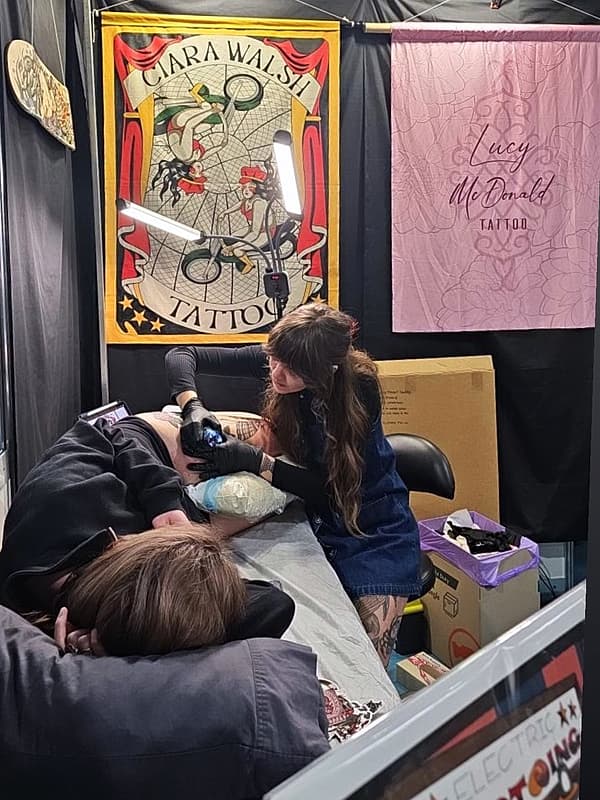 American Traditional tattoo by Ciara Walsh