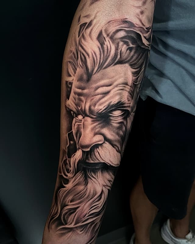 Realism (black & grey) tattoo by Peta Manning Tattoo ☆