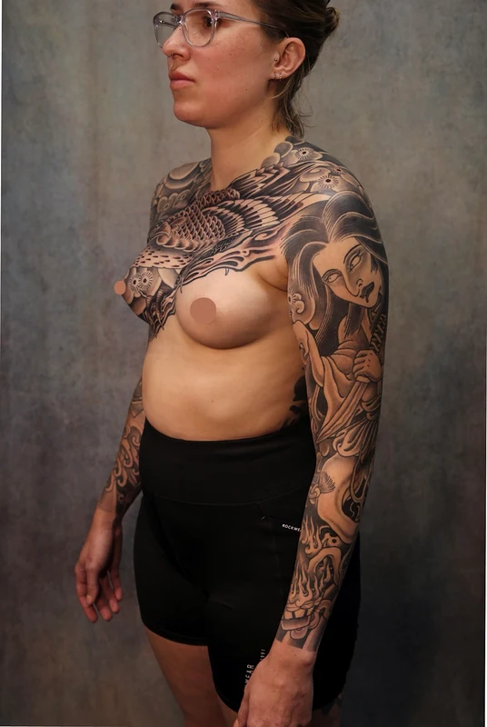 Japanese (Irezumi) tattoo by Gareth Parry